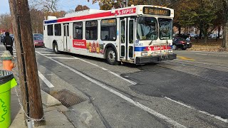 SEPTA - Ride Aboard 2005 New Flyer D40LF #8083 On Route 38 to 5th - Market