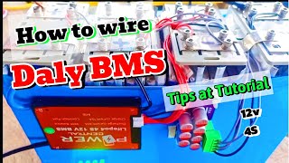 Daly BMS 4S 12v Wiring Tutorial And Tips