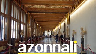 Kinyitott az Uffizi a lockdown után, ilyen üresen még nem láttad! | AZONNALI