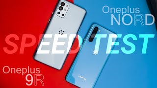 Oneplus 9R vs Nord | Speed Test