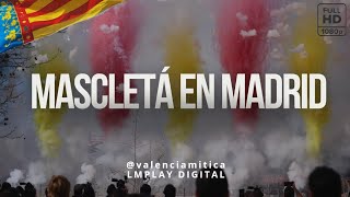 MASCLETÁ EN MADRID , La primera Mascletá Valenciana en la Capital de España .