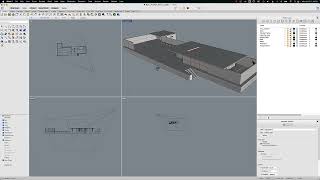 ARCH 124 - Rhino Layout, Clipping Plane, Make 2D, Set Views