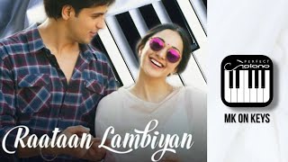 Raataan Lambiyan Easy Piano Tutorial | Bollywood Songs Piano Tutorial | Trending Song | Tanishk