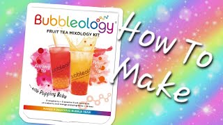 Bubbleology Fruit Tea Mixology Kit #bubbletea #bobatea #aesthetic #fruittea