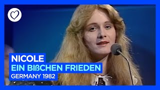 Nicole - Ein Bißchen Frieden | Germany 🇩🇪 | Winner of Eurovision 1982