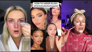 makeup tips | tiktok compilation | celebrity makeup | underpainting underblushing | grwm contour