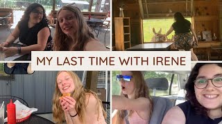 LAST time seeing Irene (we almost died & mini haul)