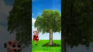 February 27.2023 magic tree and man funny vfx video