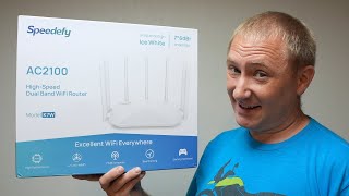 Speedefy AC2100 Router Unboxing and Setup