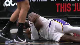 Lakers vs Suns crazy fight 2021 nba playoffs