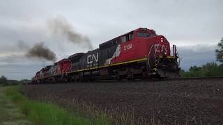 CN Limestone Train in Proctor, MN  - 7/20/19 09:29