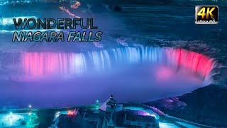 Most Wonderful Niagara Falls || Canada / USA || 4K HD Video