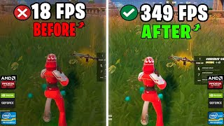 "Say Goodbye to FPS Drops in Fortnite! 🚀 Fix Performance on ANY Setup!"