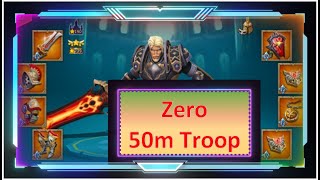 Zero hơn 50m lính | #LordsMobile