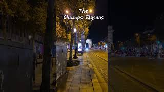 The Champs-Elysees #shorts #paris #France #travel