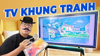 BIẾN VĂN PHÒNG ANHEM TV THÀNH TRIỂN LÃM TRANH VỚI CHỈ 1 CHIẾC TV!?? | COOCAA TV KHUNG TRANH FRAME+