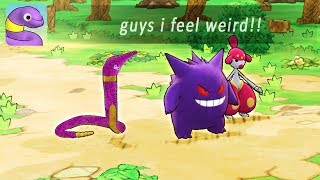 Pokemon Mystery Dungeon DX but Ekans has issues