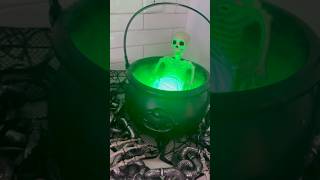 BUBBLING CAULDRON! 👻 #spookydecor #easydecor #easyhalloweendecor