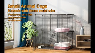 Kitten Cage with Dense Metal Wire