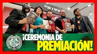 Ceremonia de premiación del 4 CONCURSO de cómic Premio Pura Pinche  Fortaleza de NOVELA GRÁFICA 2022