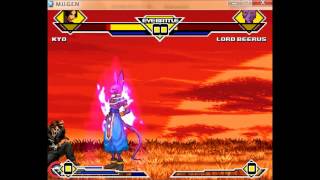 Mugen Kyo Kusanagi (me) VS Beerus