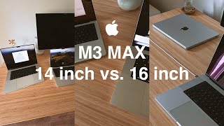 The Test No One Did - M3 MAX (Binned) - 14 inch vs. 16 inch - Thermal Throttling Test