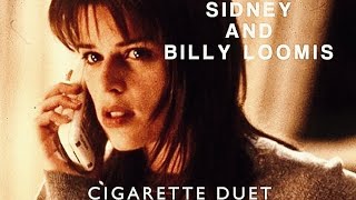 sidney prescott | cigarette duet