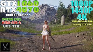 GTX 1060 - RTX 4070 ~ Vindictus: Defying Fate Pre-Alpha 1080P, 1440P and 4K Performance Test