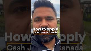 Apply Cash Jobs in Canada #shorts #canada #cashjobs #jobs