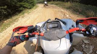 GROUP RIDE ON ATVS AT MOUNTAIN RIDGE ATV PARK PART 3