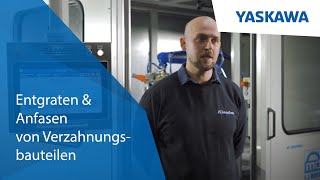 Yaskawa & Klaaßen - Automatisiertes Entgraten & Anfasen von Verzahnungsbauteilen