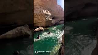 Cliff Diving in Oman | Wadi Al Shab