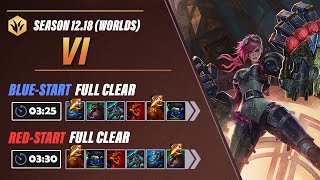 [Season 12 Worlds Patch] Vi Jungle Clear Guide