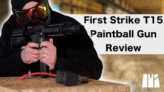 We get our hands on the First Strike T15 Mag-fed Paintball Gun - T15 Full Review