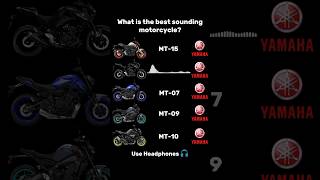 Yamaha MT Series Exhaust Sound Comparison🔥|#mt15 #mt03 #mt07 #mt09 #mt10 #akrapovic #scproject#sound