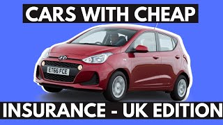 CARS WITH CHEAP INSURANCE - UK EDITION