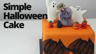 How To Make a Halloween Cake | Sneak Peak | Global Sugar Art