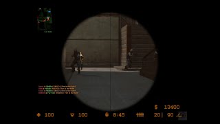 counter strike source (cs italy) using sniper - كونتر سترايك سورس