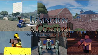 Lexington & Concord New Team/Regiments, Rework/New Maps, New Classes (v1.0.2 Update)