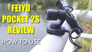 Vlogging Camera - Feiyu Pocket 2S Review Part 2 - How to Use and Video Test