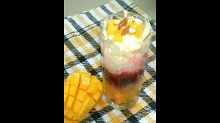 Falooda recipe - Ready in 30 Mins - Mango Falooda - #shorts - Food like Mood