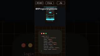 Animated login form using css #html #css #animated #login #form #by #html #css #programming