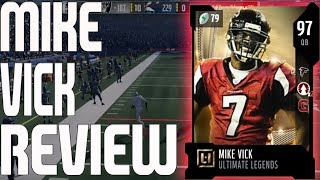 97 OVERALL ULTIMATE LEGEND MIKE VICK REVIEW | MADDEN 18 PLAYER REVIEW