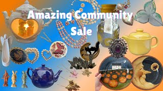 Amazing Community Sale - Multi-Seller- Collectibles, Jewelry, Art Glass, Vintage Holiday, Christmas