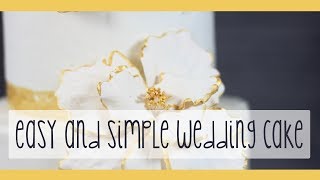 Easy and Simple Wedding Cake | Treat Petite