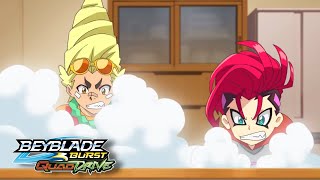 Lunch at Bashara's House ENGLISH DUB | Beyblade Burst DB Episode 3