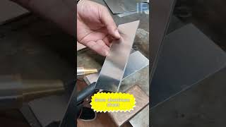 The complete process of laser welding 3mm aluminum sheet