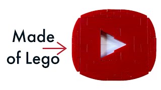 Building a Lego YouTube play button