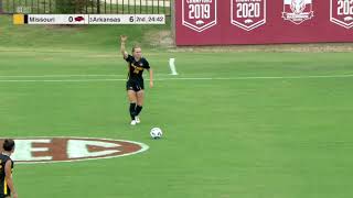 #3 Arkansas 8-2 Missouri | SEC | NCAA Women's Soccer 2024