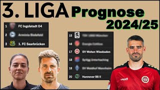 3. LIGA Prognose 2024/25 | Wer landet auf welchem Platz?